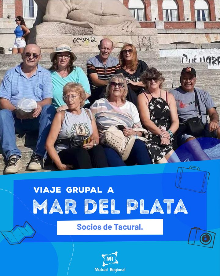 SOCIOS TACURAL -  VIAJE A MAR DEL PLATA
