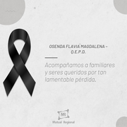 OSENDA FLAVIA MAGDALENA - Q.E.P.D.