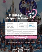 VIAJE 15 AÑOS - DISNEY