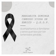 MARGARITA DOMINGA CAMUSSO VIUDA DE ENRICO - Q.E.D.P.