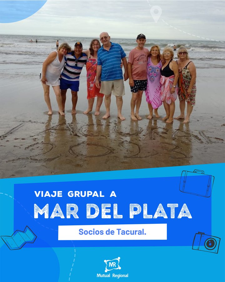 SOCIOS TACURAL - VIAJE A MAR DEL PLATA